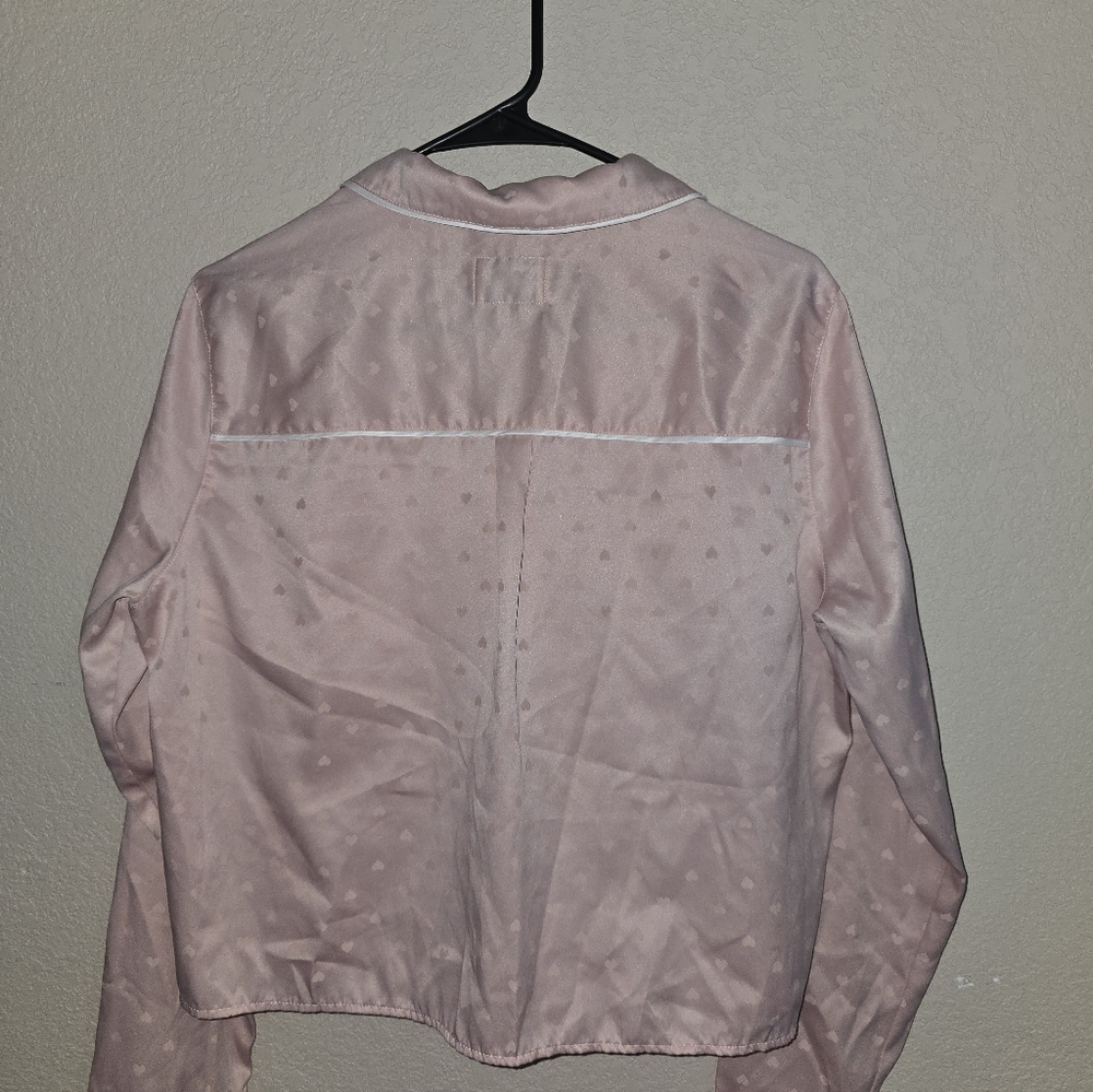 Gilly Hicks satin heart pajamas shorts set - Picture 8 of 9